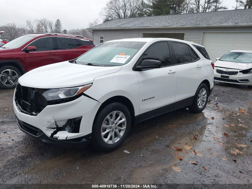 2021 Chevrolet Equinox Fwd Ls VIN: 3GNAXHEV1MS140082 Lot: 40918736