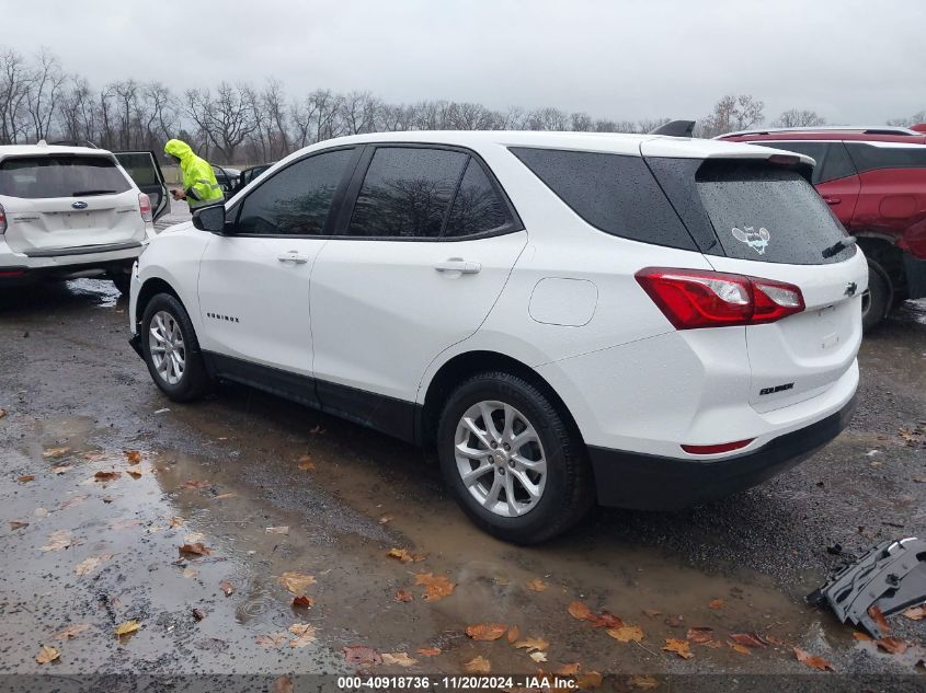 2021 Chevrolet Equinox Fwd Ls VIN: 3GNAXHEV1MS140082 Lot: 40918736