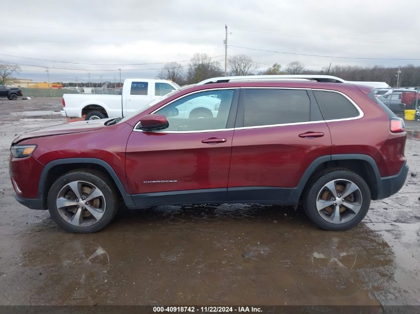 2019 Jeep Cherokee Limited 4X4 VIN: 1C4PJMDX5KD282349 Lot: 40918742