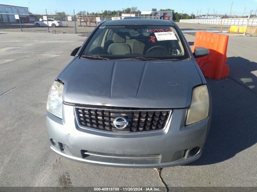 2008 Nissan Sentra 2.0S VIN: 3N1AB61E68L746322 Lot: 40918750