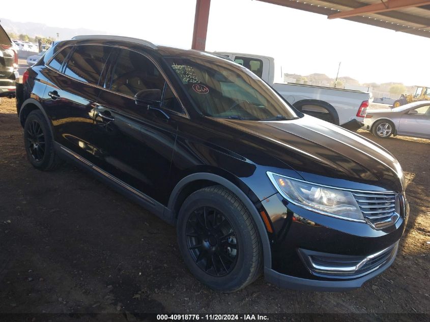 2017 Lincoln Mkx Select VIN: 2LMPJ6KP6HBL18434 Lot: 40918776