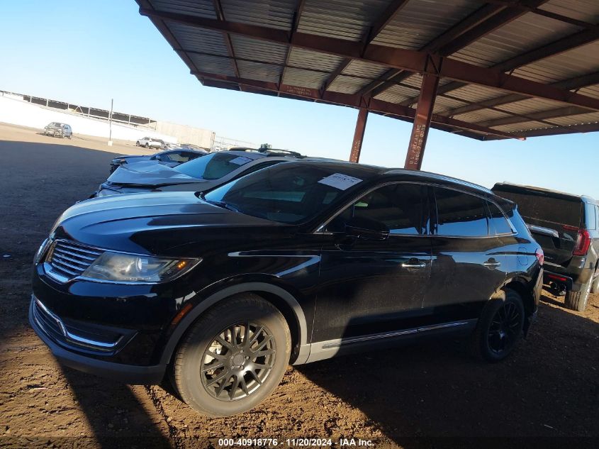 2017 Lincoln Mkx Select VIN: 2LMPJ6KP6HBL18434 Lot: 40918776