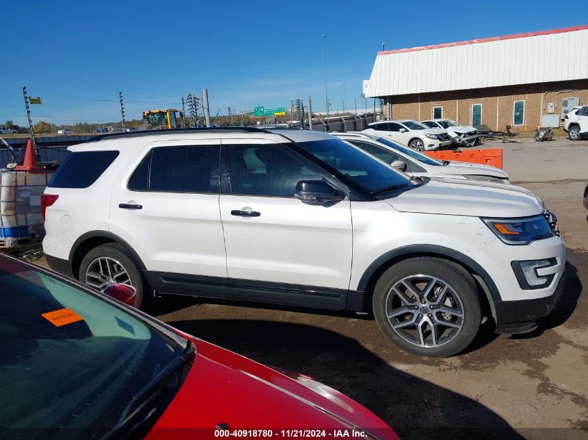 2016 Ford Explorer Sport VIN: 1FM5K8GT7GGB31406 Lot: 40918780