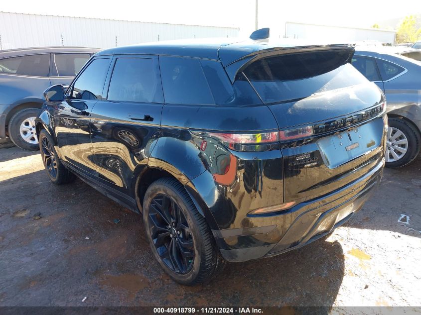 VIN SALZP2FX2LH030182 2020 LAND ROVER RANGE ROVER EVOQUE no.3