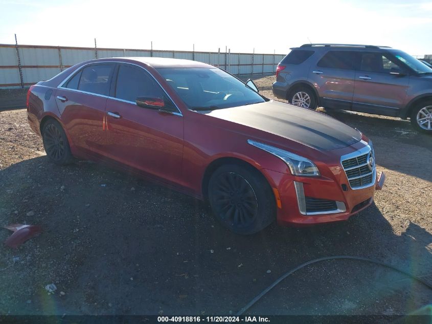 VIN 1G6AX5SX0E0197690 2014 Cadillac CTS, Luxury no.1