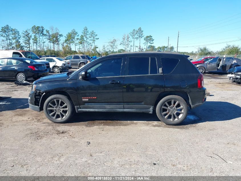 2017 Jeep Compass 75Th Anniversary Edition Fwd VIN: 1C4NJCBB4HD103106 Lot: 40918833