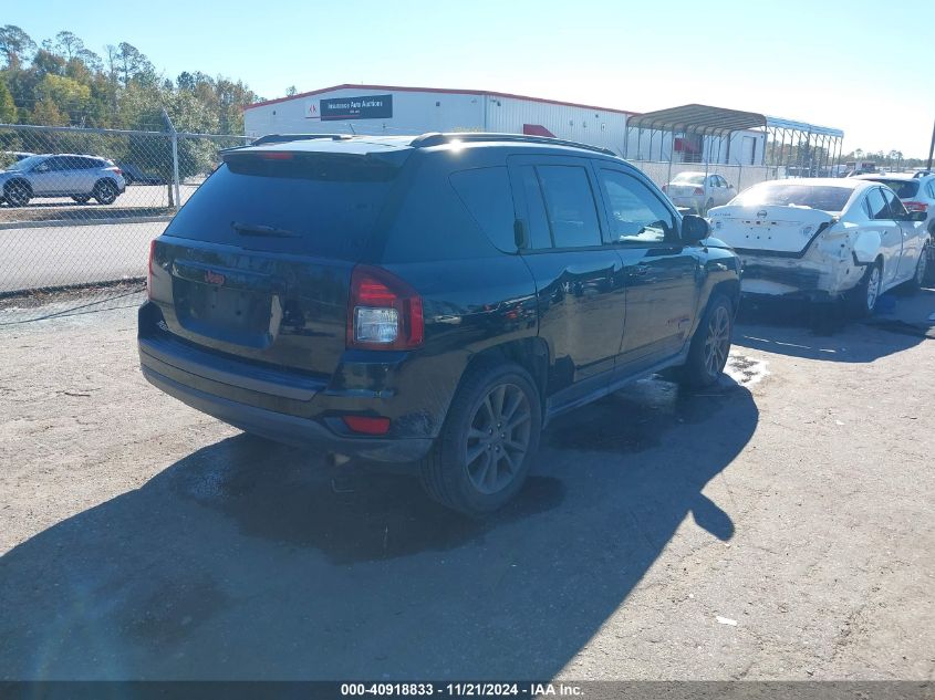 2017 Jeep Compass 75Th Anniversary Edition Fwd VIN: 1C4NJCBB4HD103106 Lot: 40918833