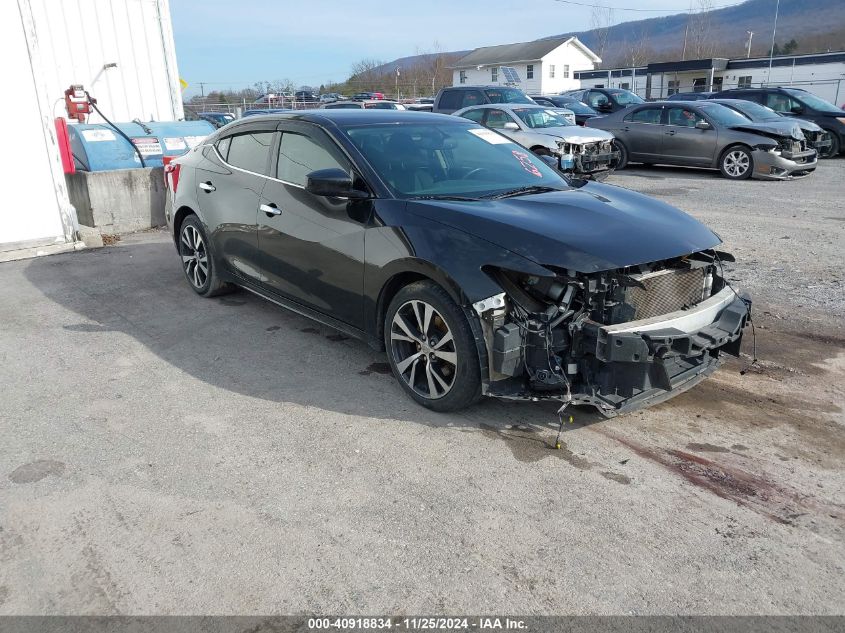 VIN 1N4AA6AP0GC906258 2016 Nissan Maxima, 3.5 S no.1