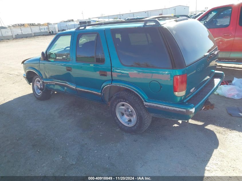 1996 Chevrolet Blazer VIN: 1GNCS13W2T2101571 Lot: 40918849