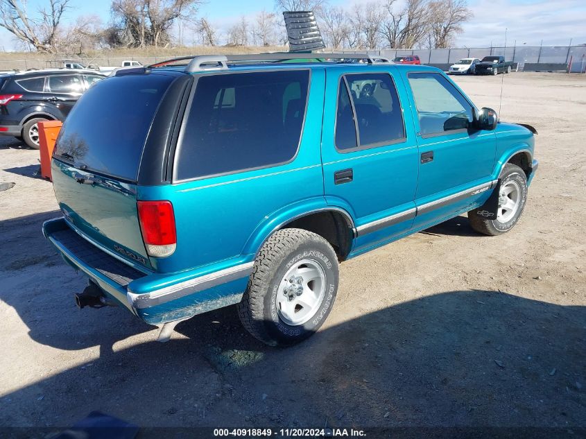 1996 Chevrolet Blazer VIN: 1GNCS13W2T2101571 Lot: 40918849