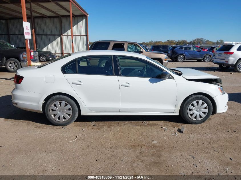 2016 Volkswagen Jetta 1.4T S VIN: 3VW267AJ6GM271916 Lot: 40918859