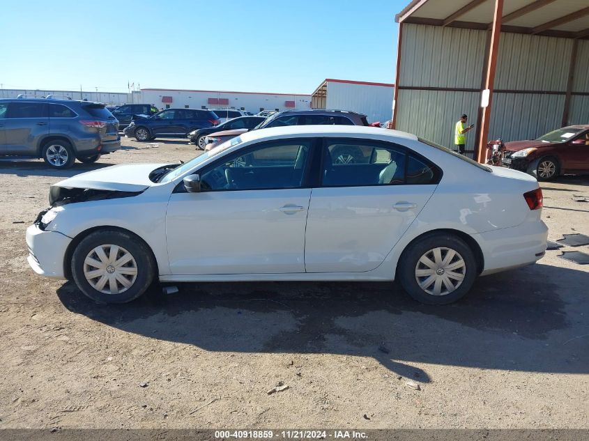 2016 Volkswagen Jetta 1.4T S VIN: 3VW267AJ6GM271916 Lot: 40918859