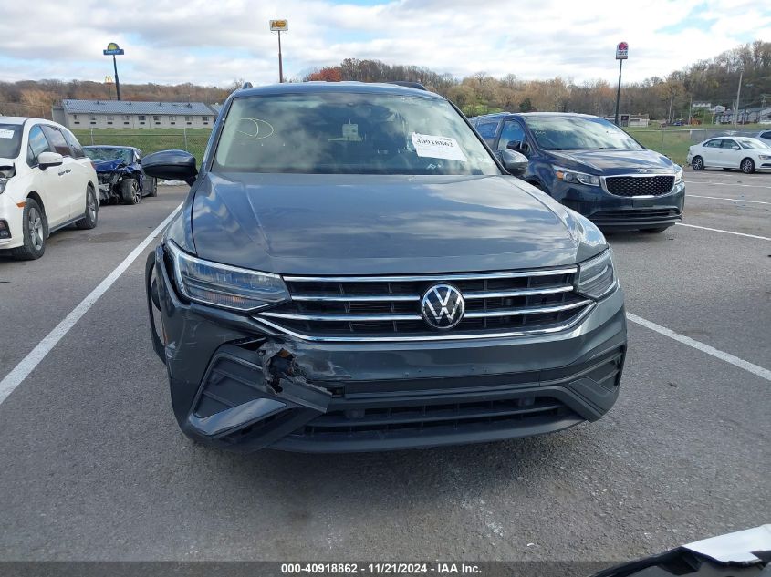 2023 Volkswagen Tiguan 2.0T S VIN: 3VVRB7AXXPM033845 Lot: 40918862