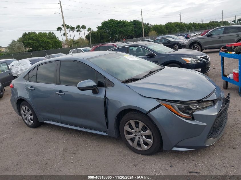 2020 Toyota Corolla Le VIN: 5YFEPRAE9LP065004 Lot: 40918865