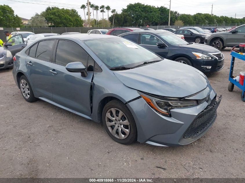 2020 Toyota Corolla Le VIN: 5YFEPRAE9LP065004 Lot: 40918865