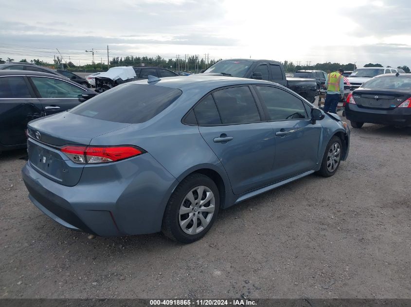 VIN 5YFEPRAE9LP065004 2020 TOYOTA COROLLA LE