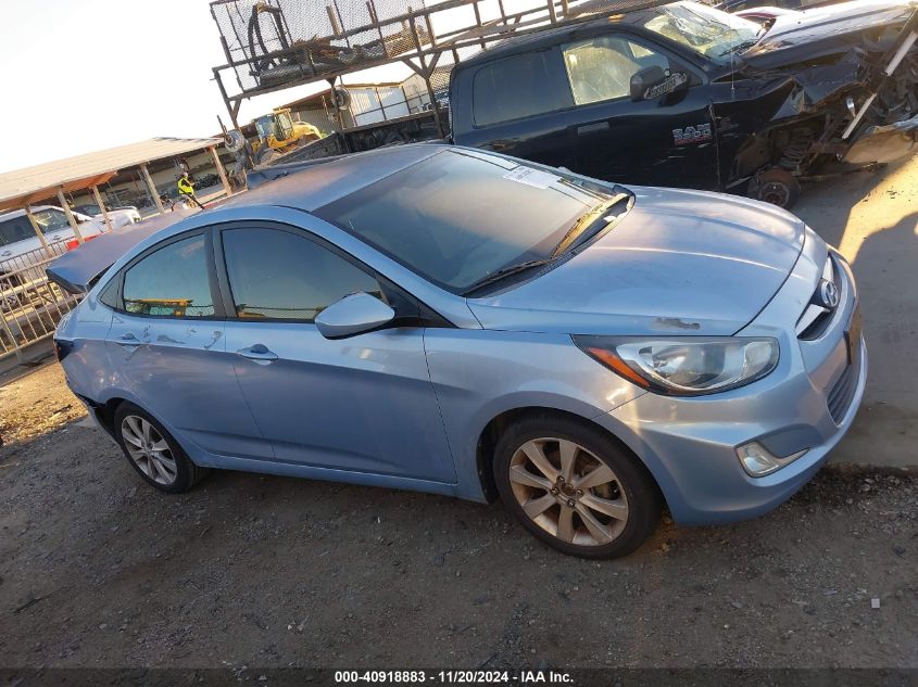 2012 Hyundai Accent Gls VIN: KMHCU4AE9CU145680 Lot: 40918883