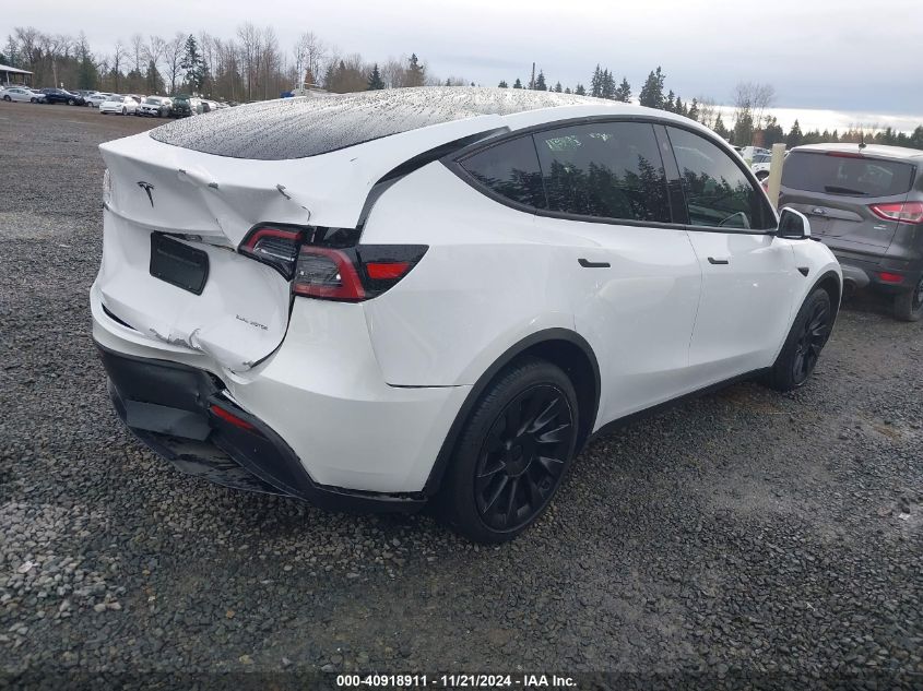 2023 Tesla Model Y Awd/Long Range Dual Motor All-Wheel Drive VIN: 7SAYGDEE3PF689489 Lot: 40918911