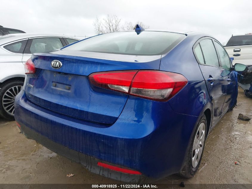 2018 Kia Forte Lx VIN: 3KPFL4A73JE192060 Lot: 40918925