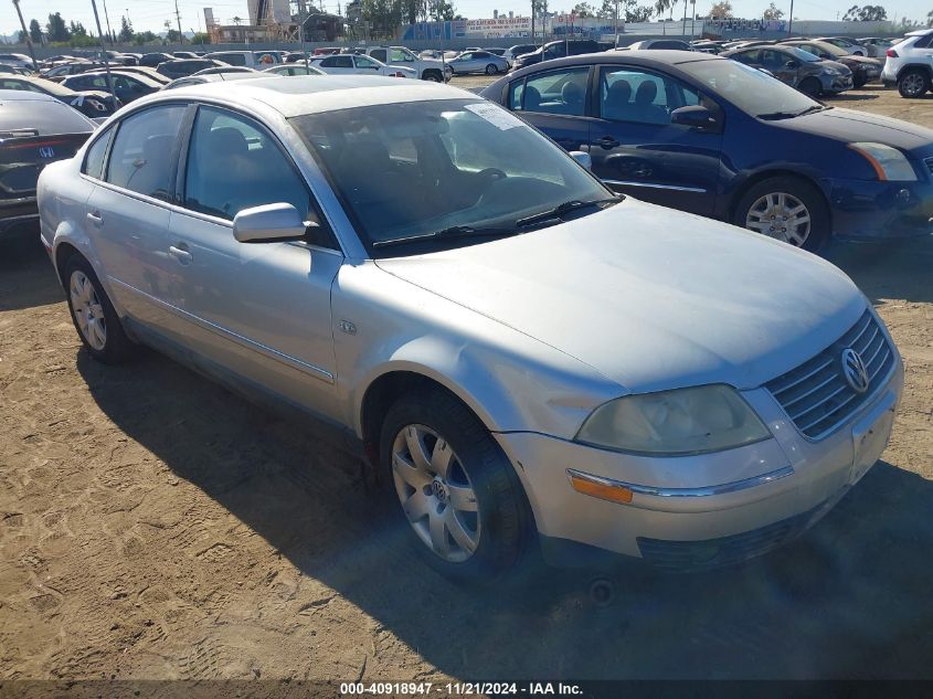 2002 Volkswagen Passat Glx VIN: WVWRH63BX2P010836 Lot: 40918947