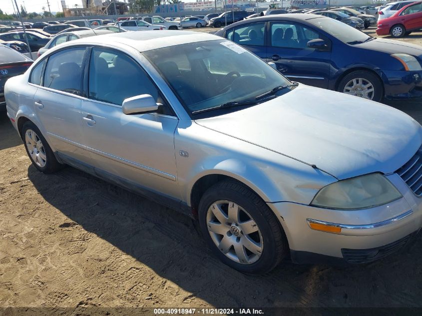 2002 Volkswagen Passat Glx VIN: WVWRH63BX2P010836 Lot: 40918947