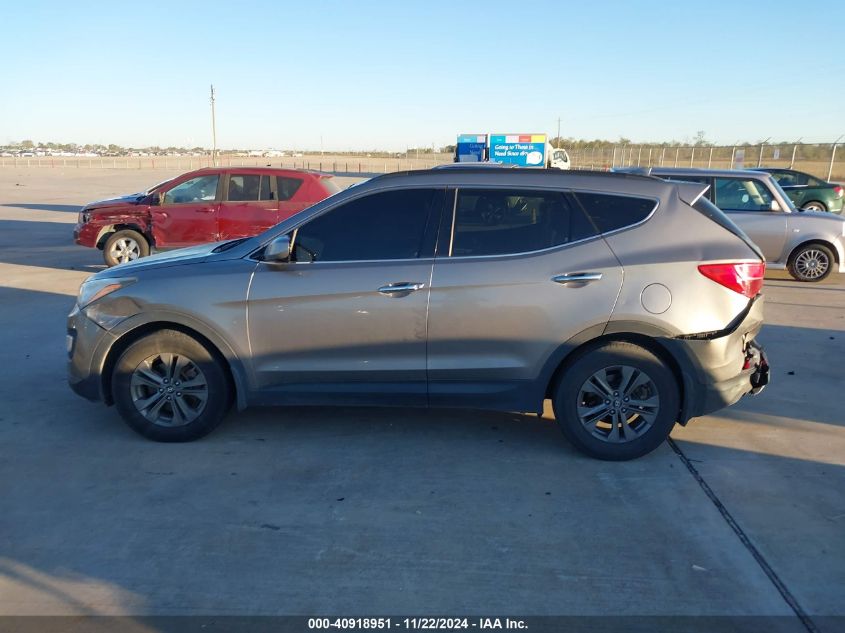 2014 Hyundai Santa Fe Sport 2.4L VIN: 5XYZU3LB1EG210974 Lot: 40918951