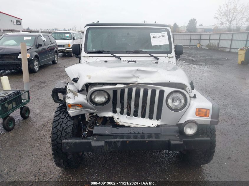 2004 Jeep Wrangler X VIN: 1J4FA39S44P732197 Lot: 40919002