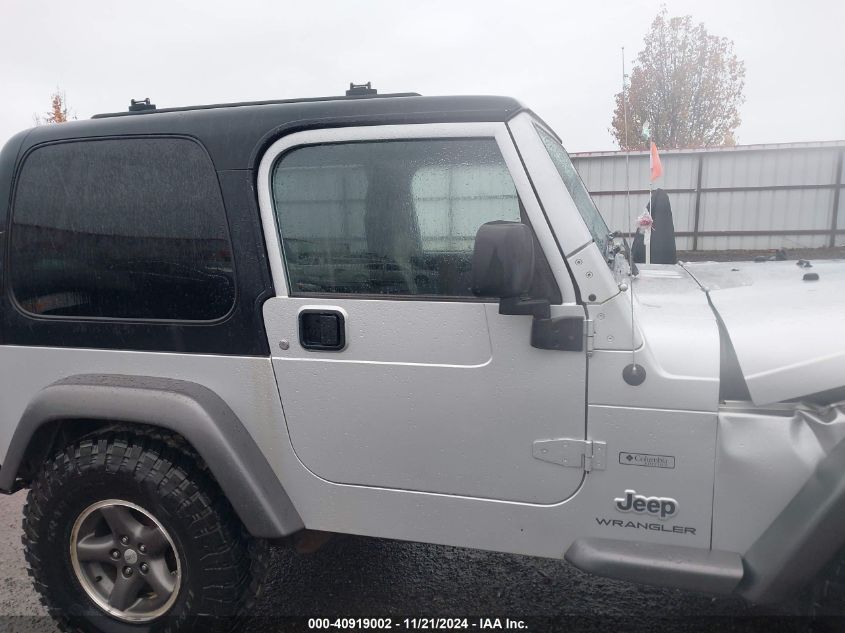 2004 Jeep Wrangler X VIN: 1J4FA39S44P732197 Lot: 40919002