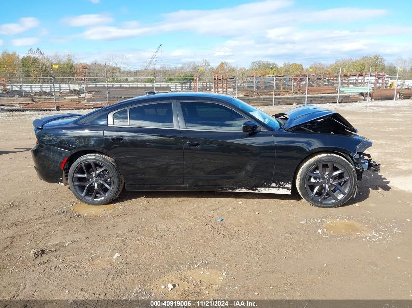 2023 Dodge Charger Sxt VIN: 2C3CDXBG0PH607711 Lot: 40919006