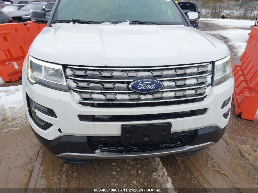 2016 Ford Explorer Xlt VIN: 1FM5K8D86GGA83686 Lot: 40919007