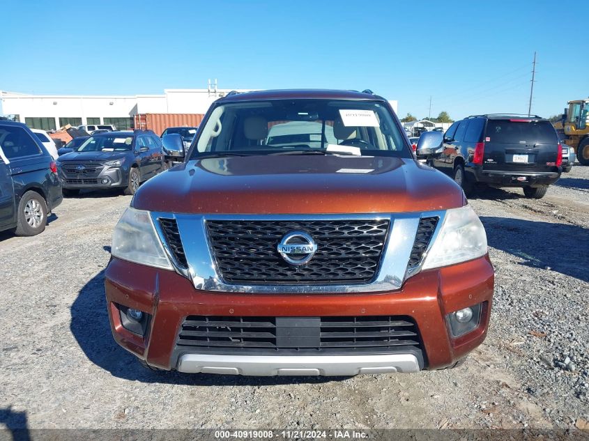 2018 Nissan Armada Sl VIN: JN8AY2ND7J9051470 Lot: 40919008