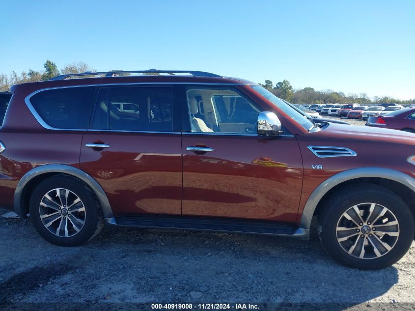 2018 Nissan Armada Sl VIN: JN8AY2ND7J9051470 Lot: 40919008