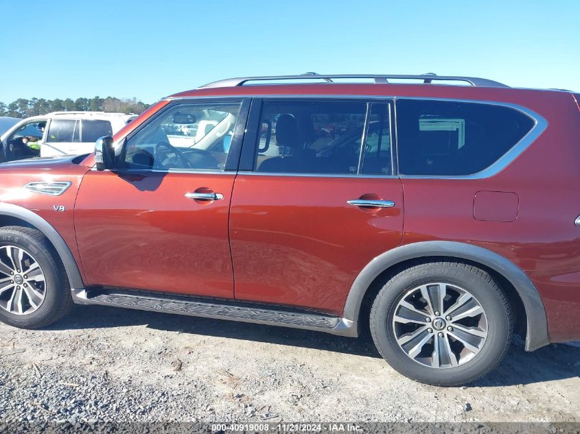 2018 Nissan Armada Sl VIN: JN8AY2ND7J9051470 Lot: 40919008