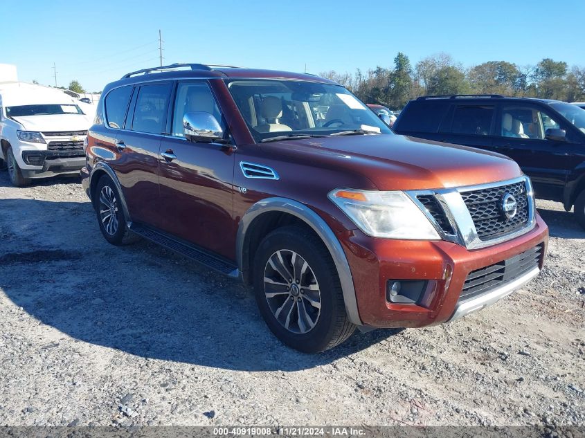 2018 Nissan Armada Sl VIN: JN8AY2ND7J9051470 Lot: 40919008