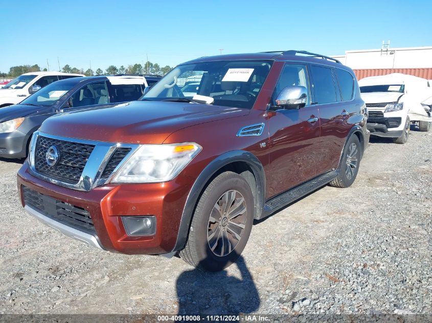 2018 Nissan Armada Sl VIN: JN8AY2ND7J9051470 Lot: 40919008