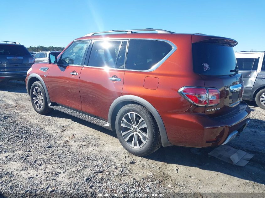 2018 Nissan Armada Sl VIN: JN8AY2ND7J9051470 Lot: 40919008