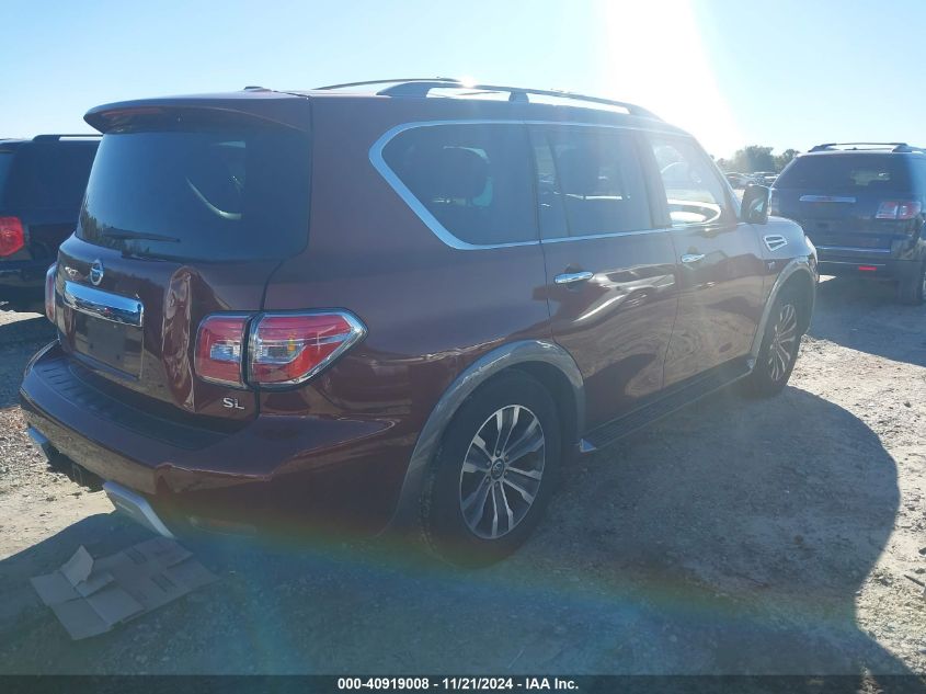 2018 Nissan Armada Sl VIN: JN8AY2ND7J9051470 Lot: 40919008