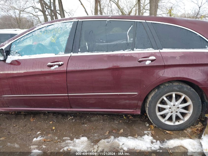 2006 Mercedes-Benz R 350 4Matic VIN: 4JGCB65E76A020288 Lot: 40919009