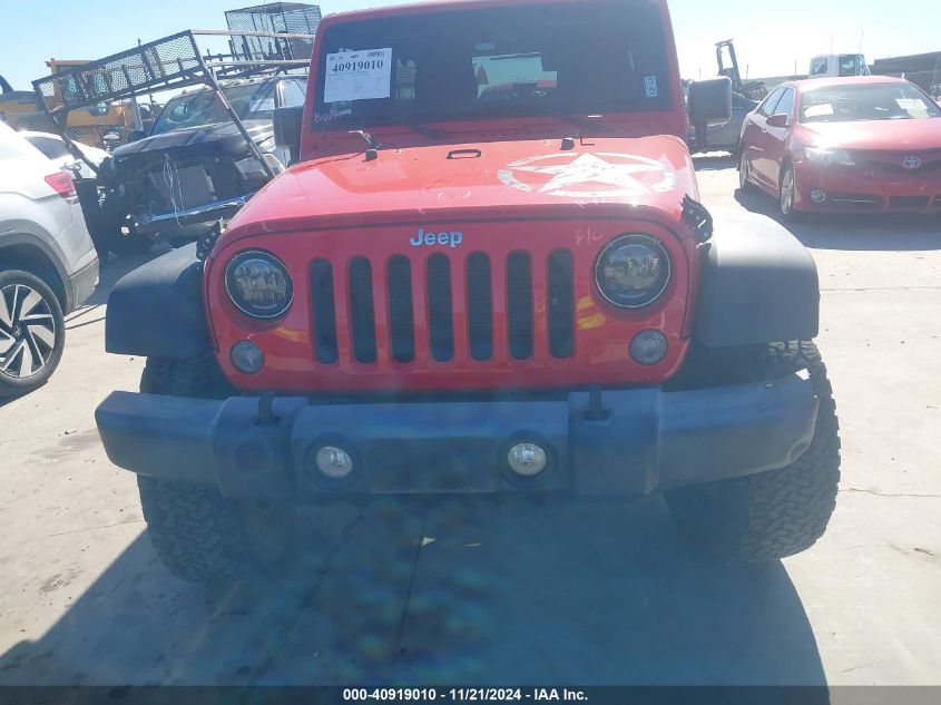 2015 Jeep Wrangler Unlimited Sport VIN: 1C4BJWDG9FL502481 Lot: 40919010