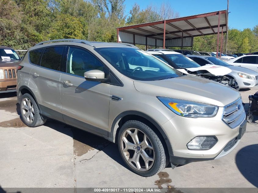 2017 Ford Escape Titanium VIN: 1FMCU0J97HUE51490 Lot: 40919017