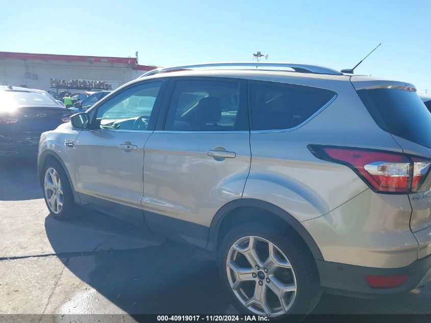 2017 Ford Escape Titanium VIN: 1FMCU0J97HUE51490 Lot: 40919017