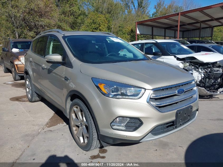 2017 Ford Escape Titanium VIN: 1FMCU0J97HUE51490 Lot: 40919017