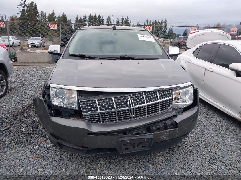 2010 Lincoln Mkx VIN: 2LMDJ8JC1ABJ05085 Lot: 40919028