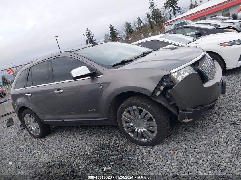 2010 Lincoln Mkx VIN: 2LMDJ8JC1ABJ05085 Lot: 40919028