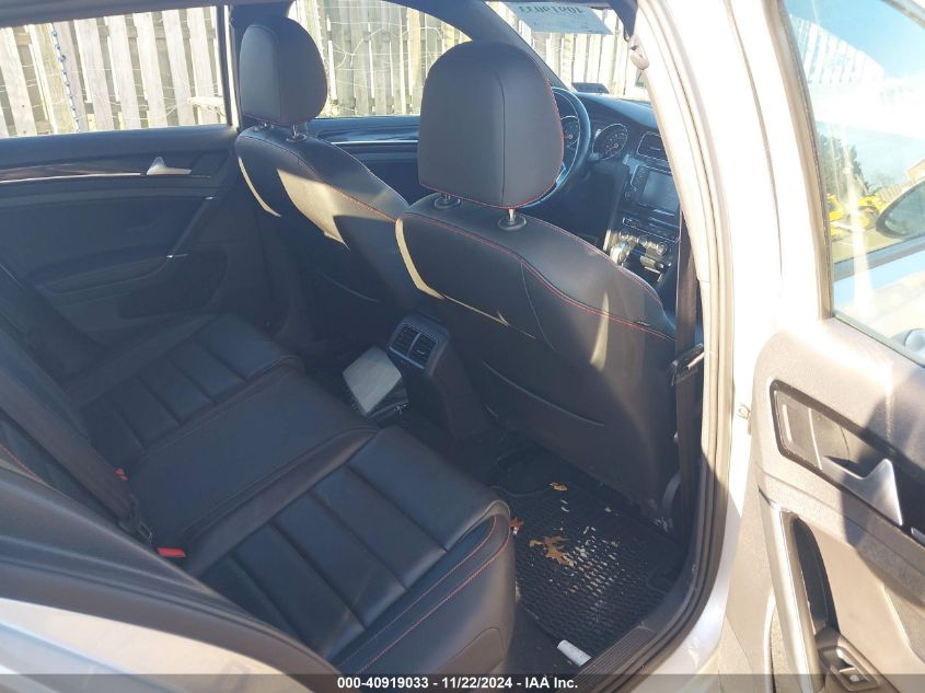 2016 VOLKSWAGEN GOLF GTI AUTOBAHN W/PERFORMANCE PACKAGE 4-DOOR - 3VW447AU6GM020855