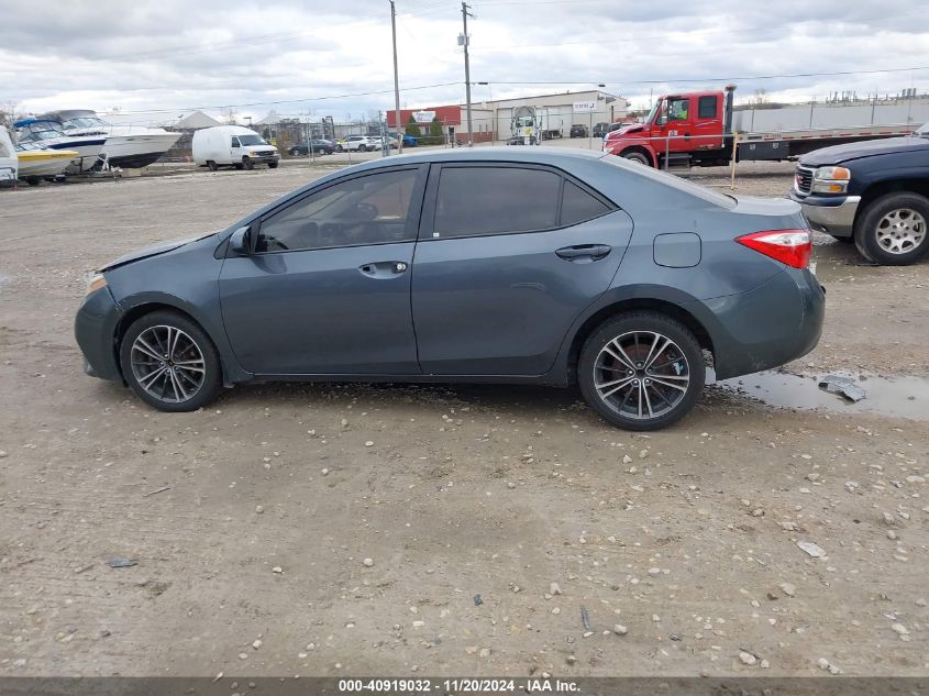 2016 Toyota Corolla Le VIN: 5YFBURHE9GP470853 Lot: 40919032