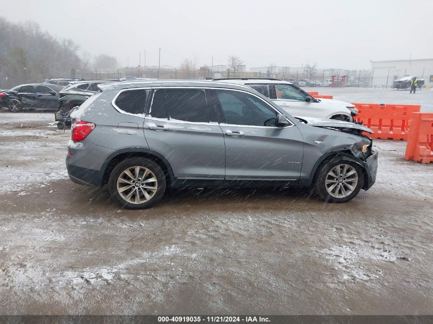 2013 BMW X3 xDrive28I VIN: 5UXWX9C53D0A08733 Lot: 40919035