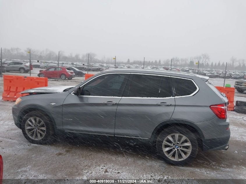 2013 BMW X3 xDrive28I VIN: 5UXWX9C53D0A08733 Lot: 40919035