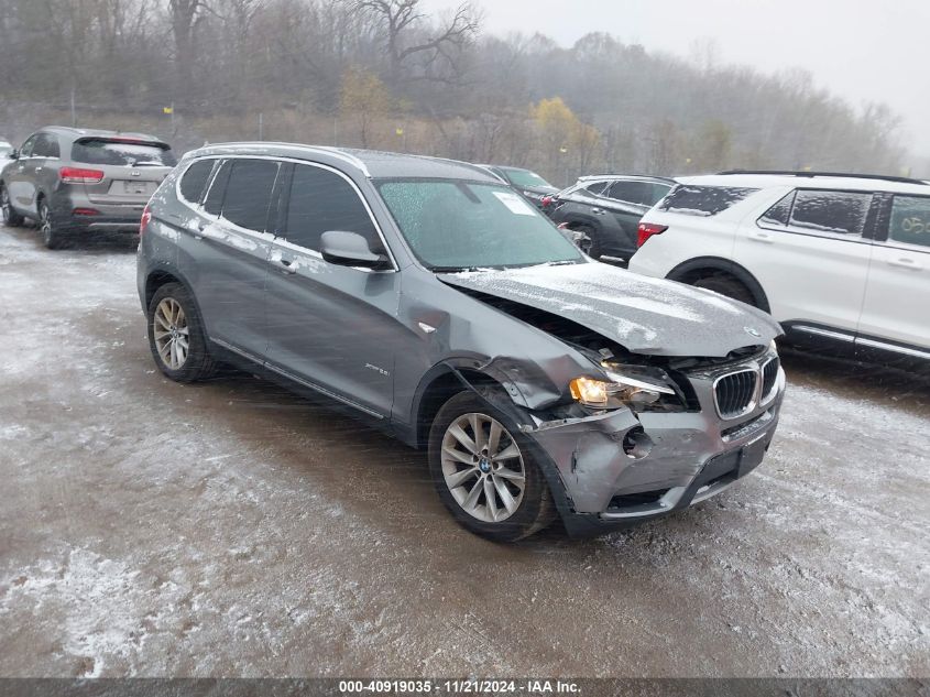 2013 BMW X3 XDRIVE28I - 5UXWX9C53D0A08733