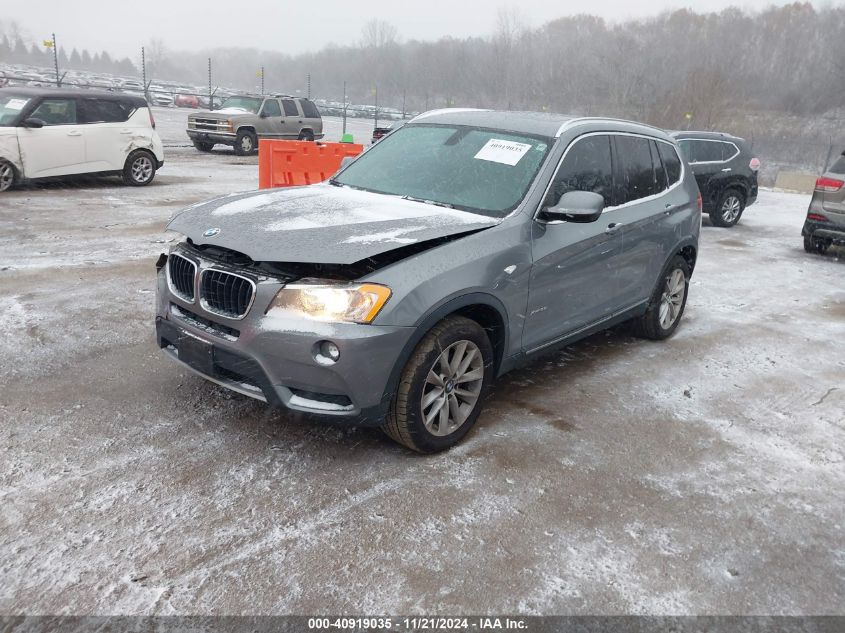 2013 BMW X3 xDrive28I VIN: 5UXWX9C53D0A08733 Lot: 40919035